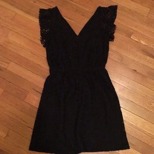 Madewell lace overlay dress